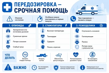 Помощь при передозировке в Череповце