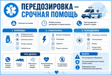 Помощь при передозировке в Череповце