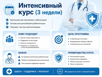Реабилитация за 21 день в Череповце
